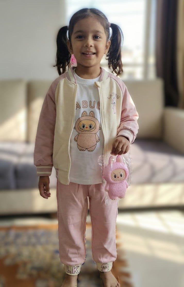 Cozy Cute Labubu Tracksuit Set - Perfect for Playtime!